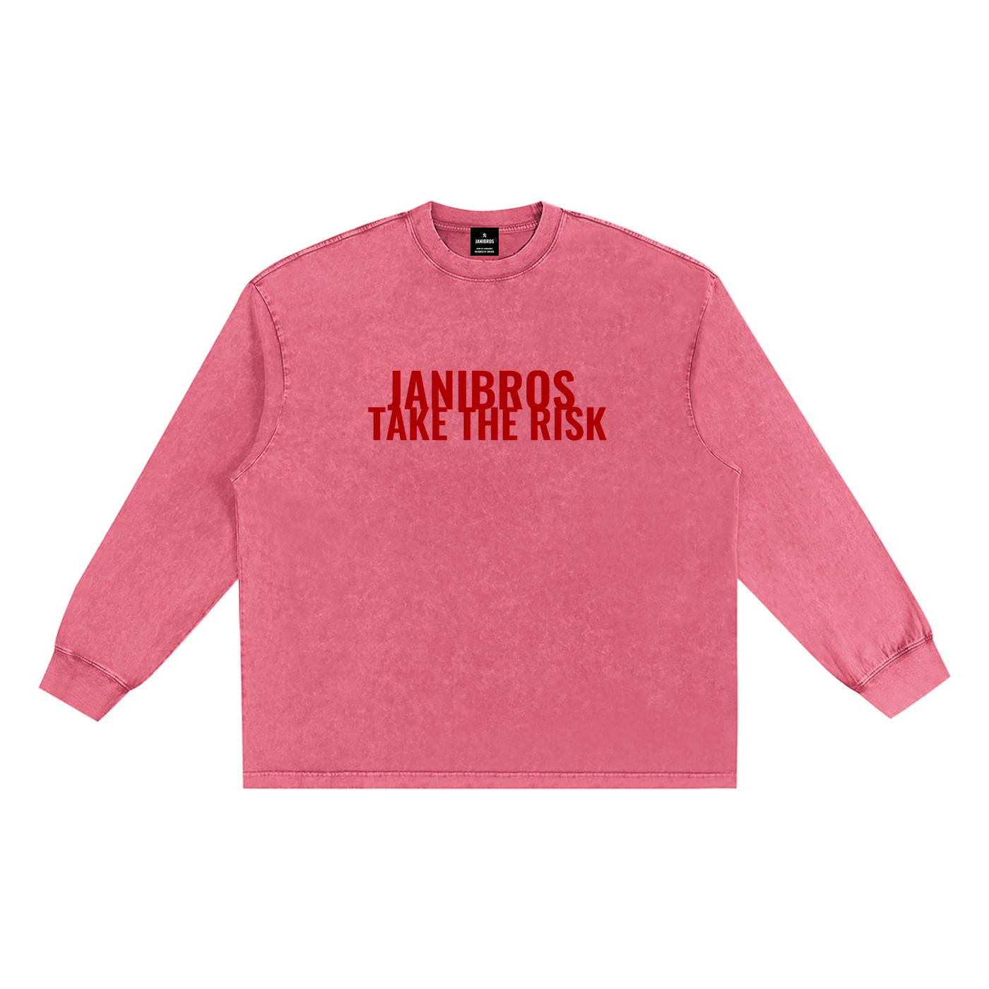 Snow Washed Frayed Edge T-Shirt