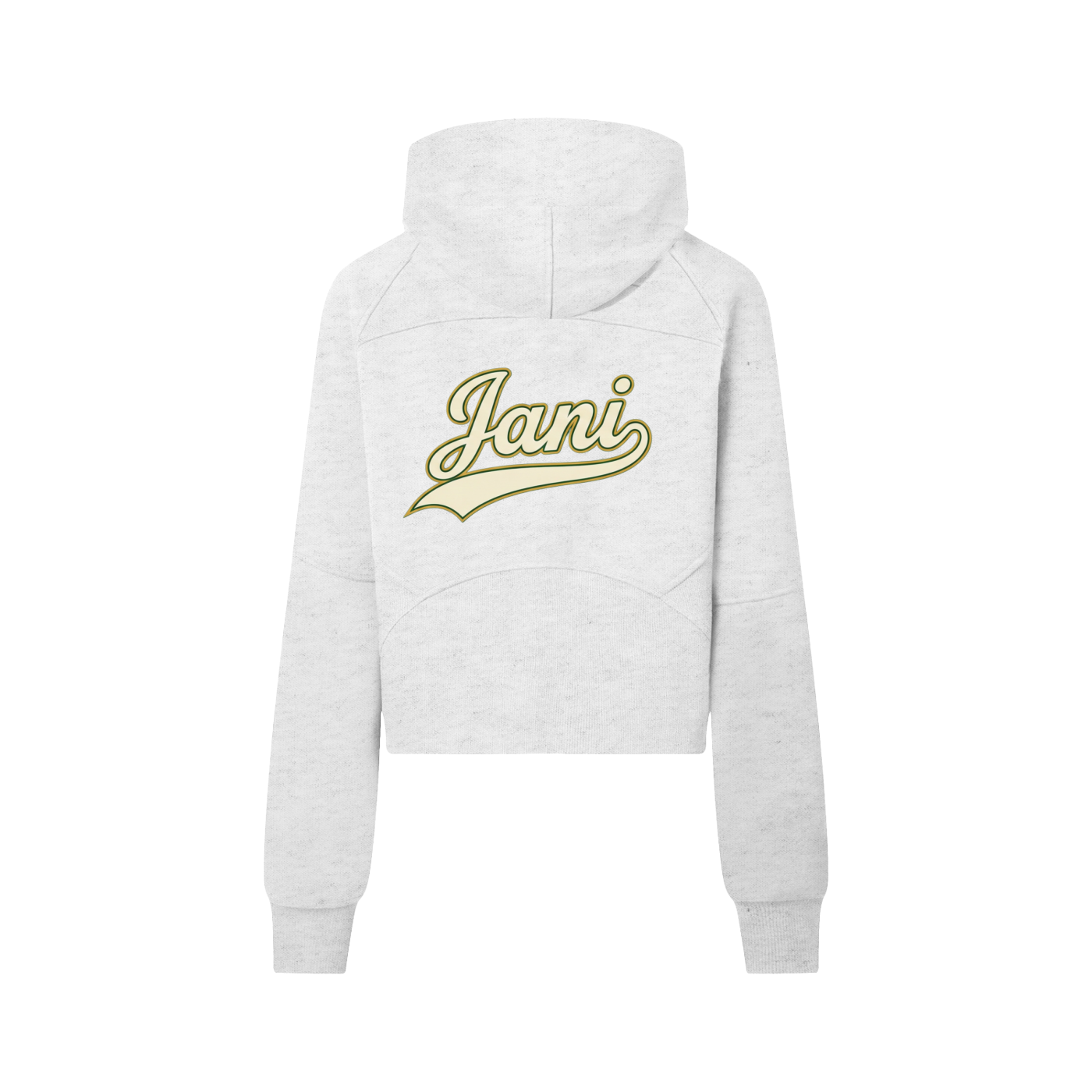 Cropped Half-Zip Hoodie