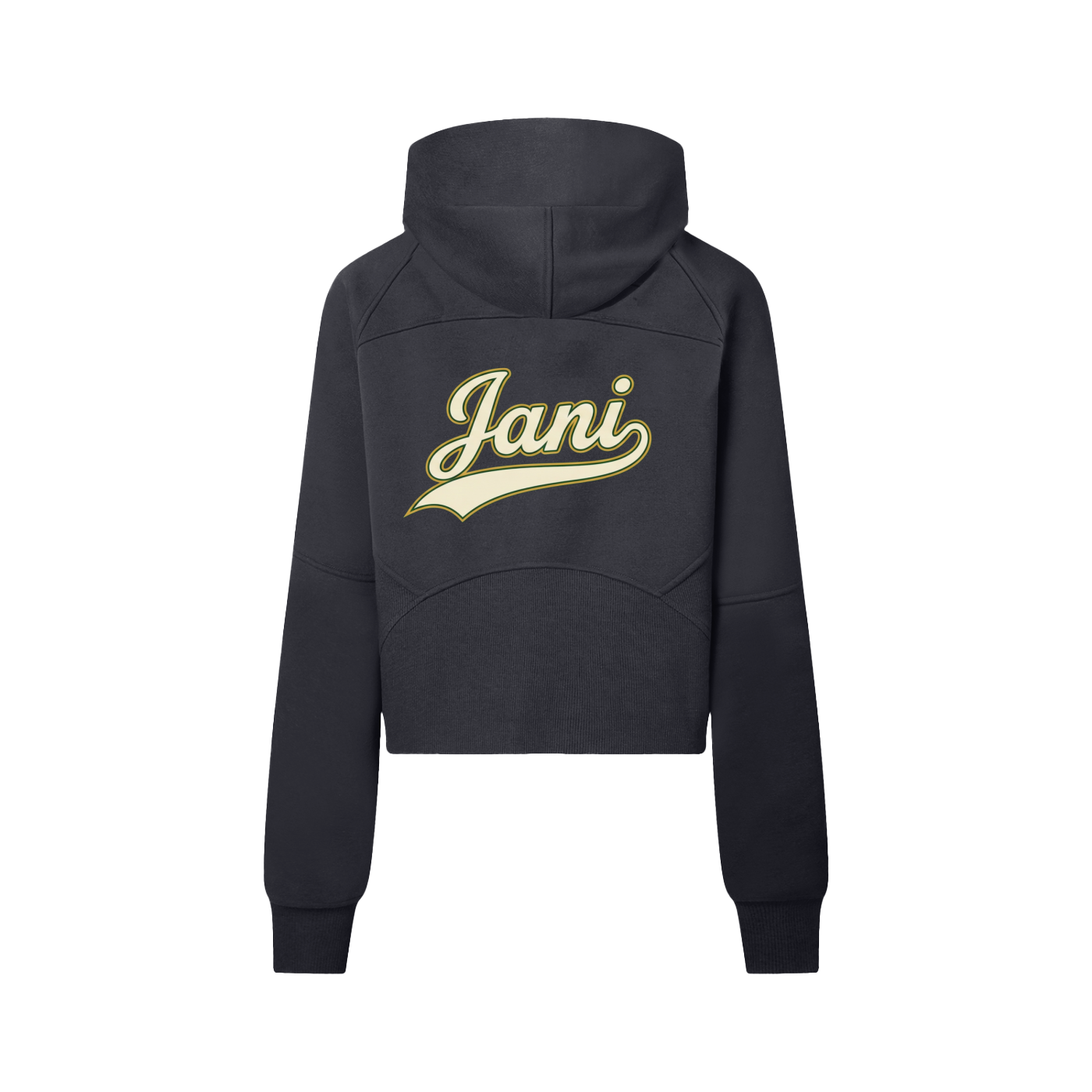 Cropped Half-Zip Hoodie