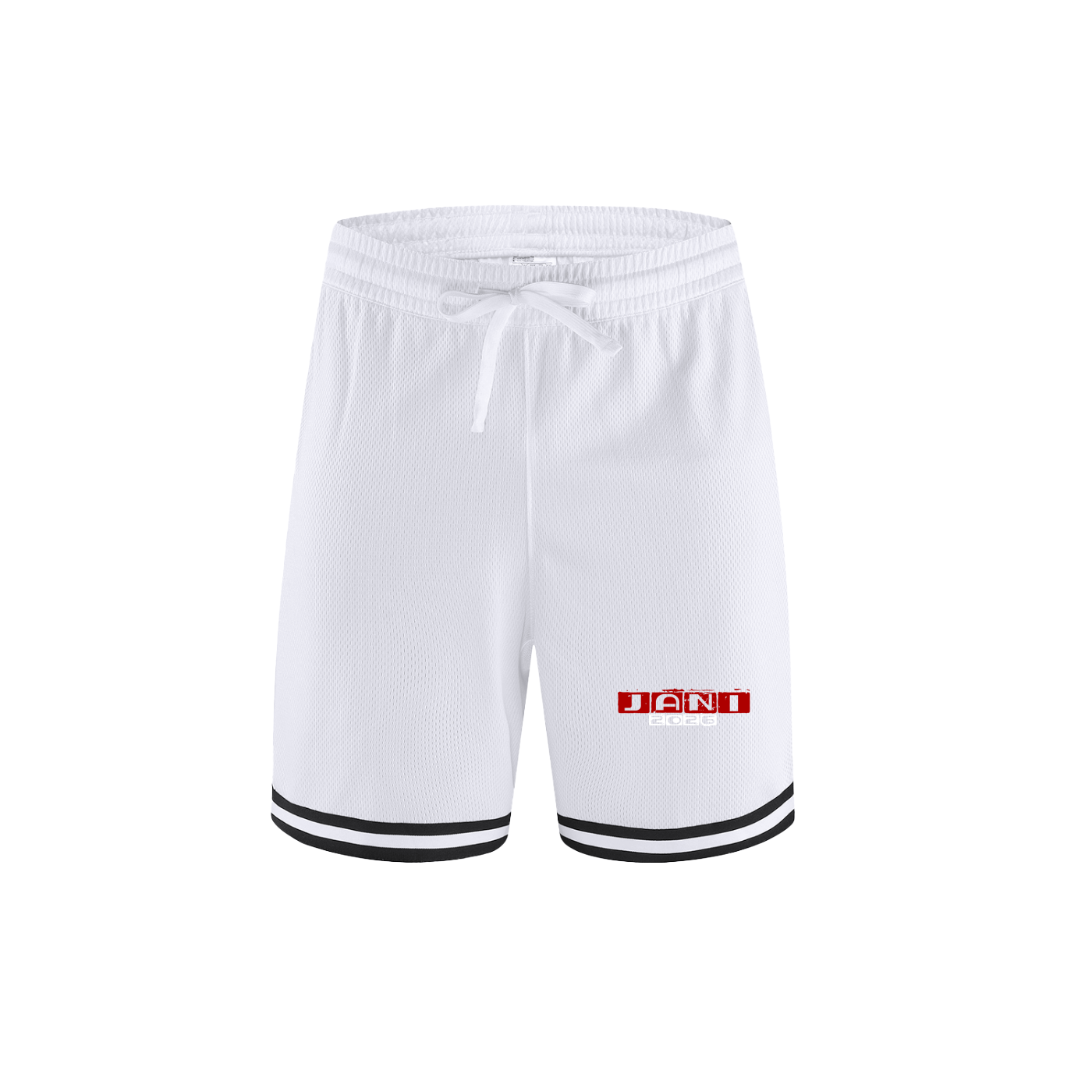 Classic Stripe Trim Basketball Shorts