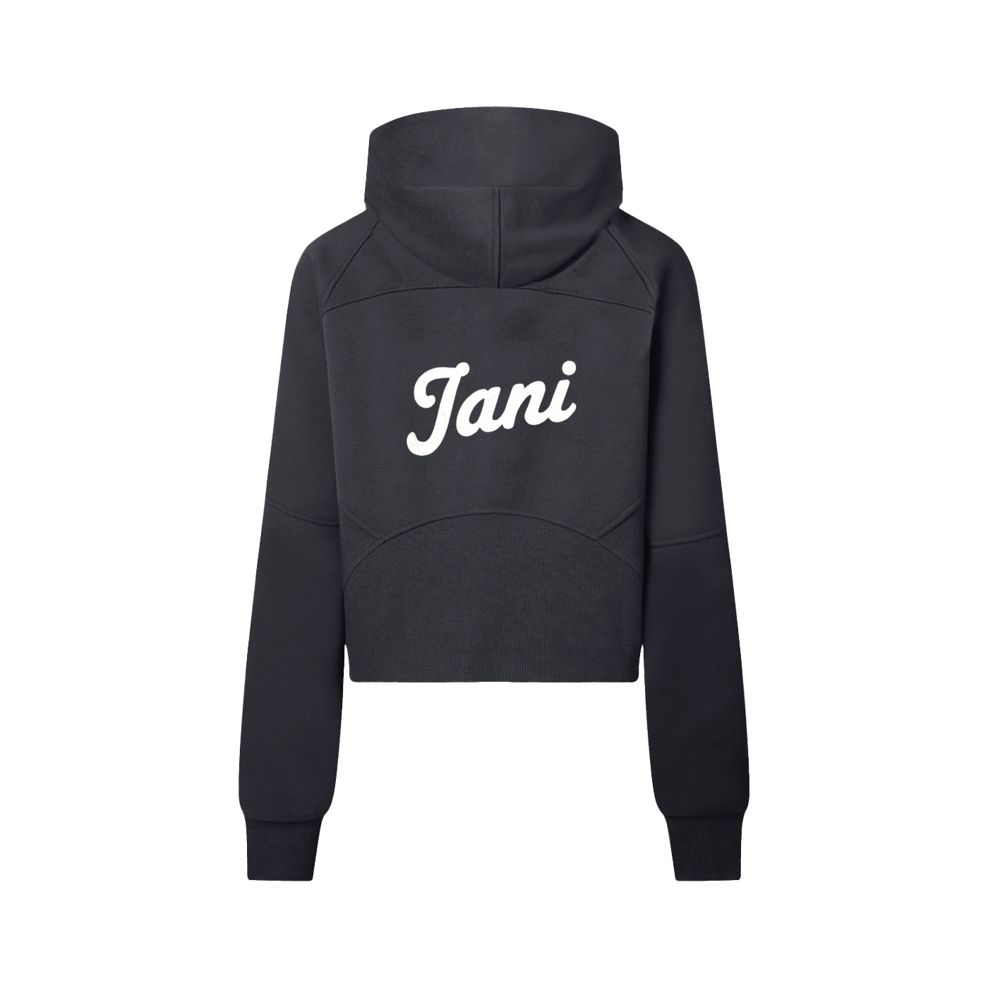 Cropped Half-Zip Hoodie