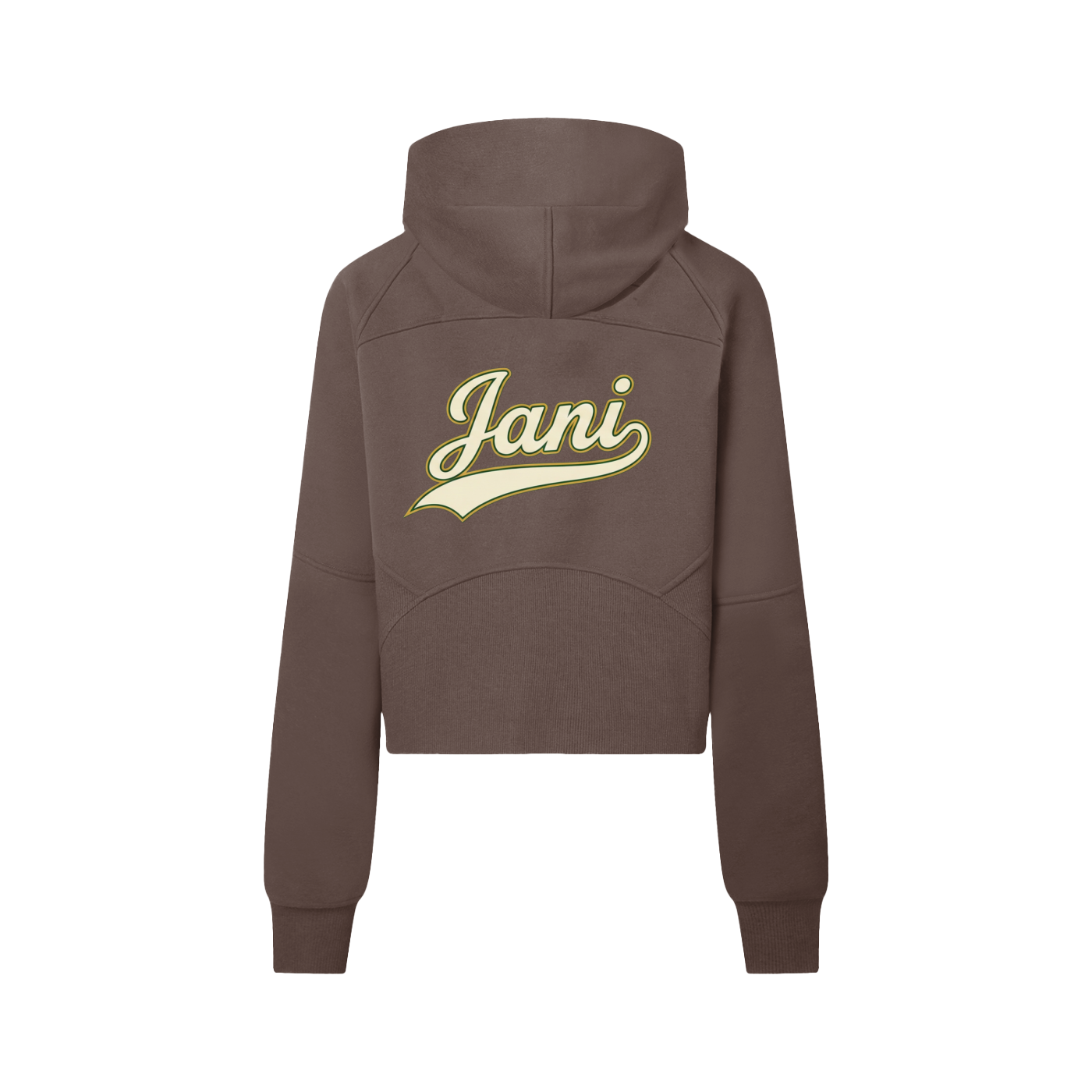 Cropped Half-Zip Hoodie