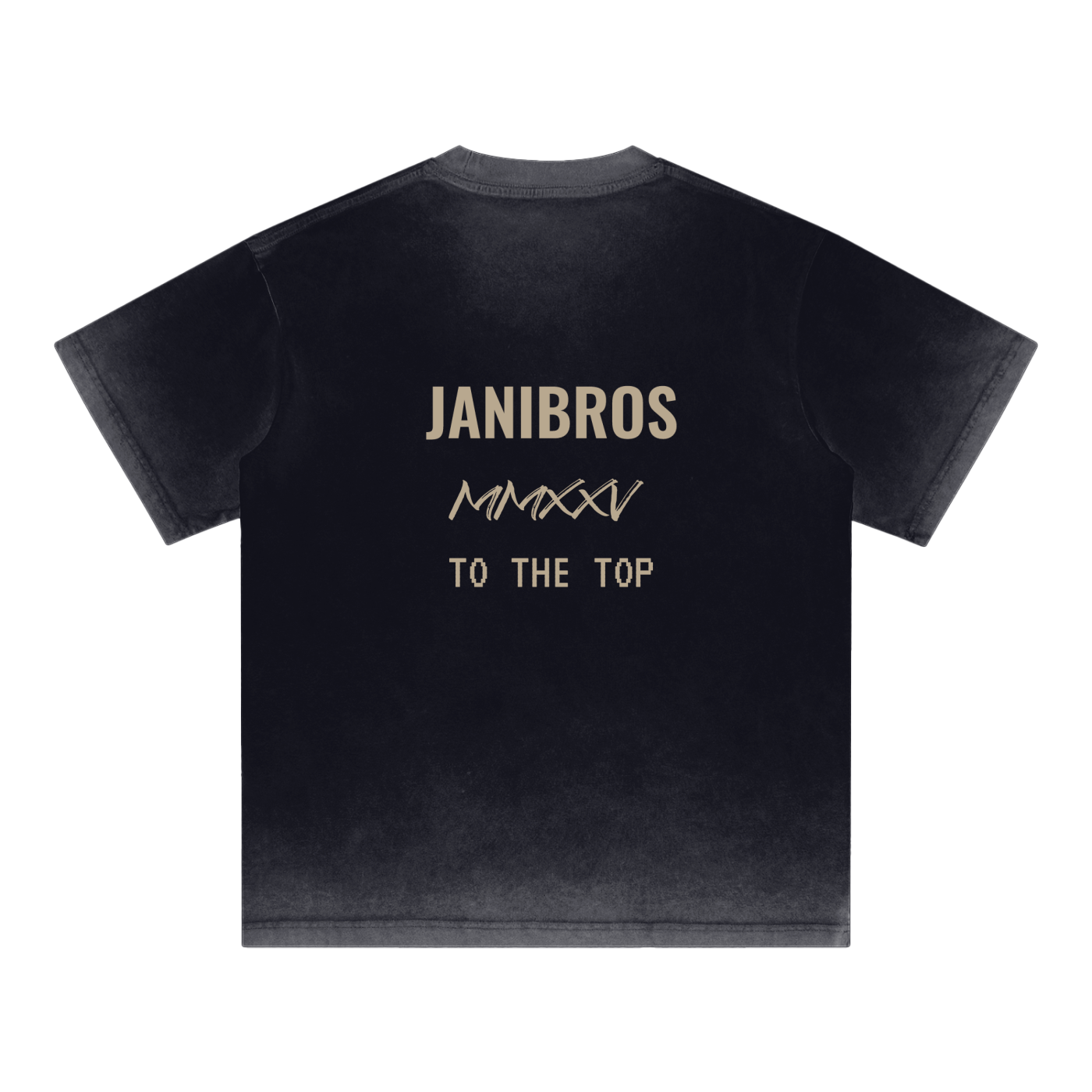 JANIBROS FADED ESSENTIAL TEE