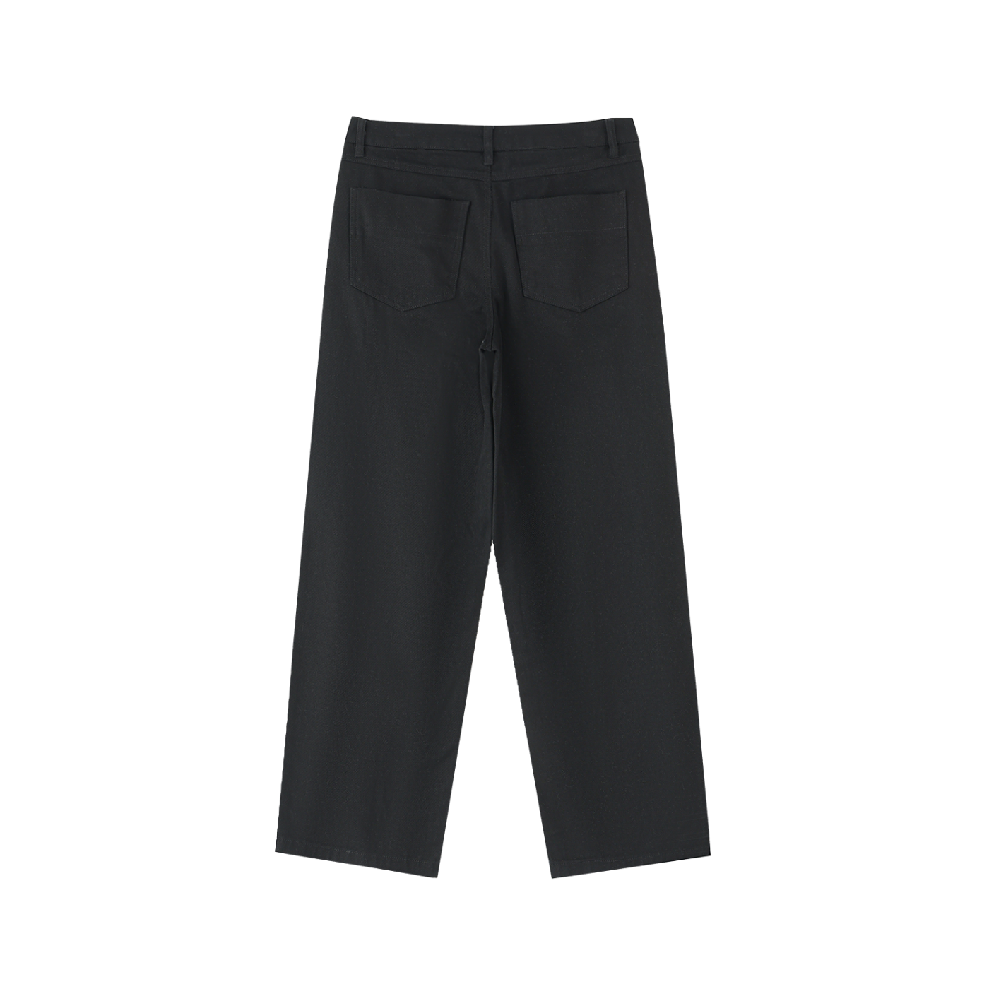 Heavyweight Cotton Straight-Leg Pants