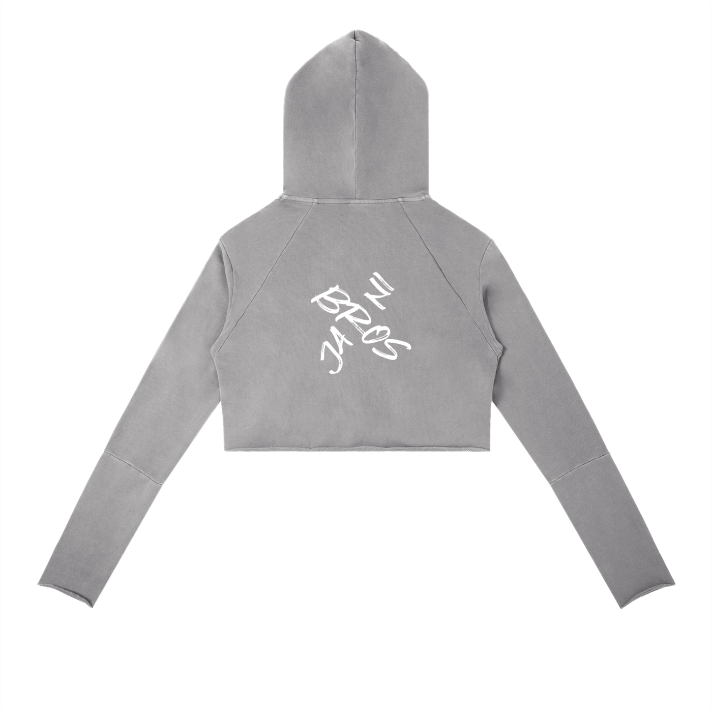 Vintage Washed Raw Edge Hoodie