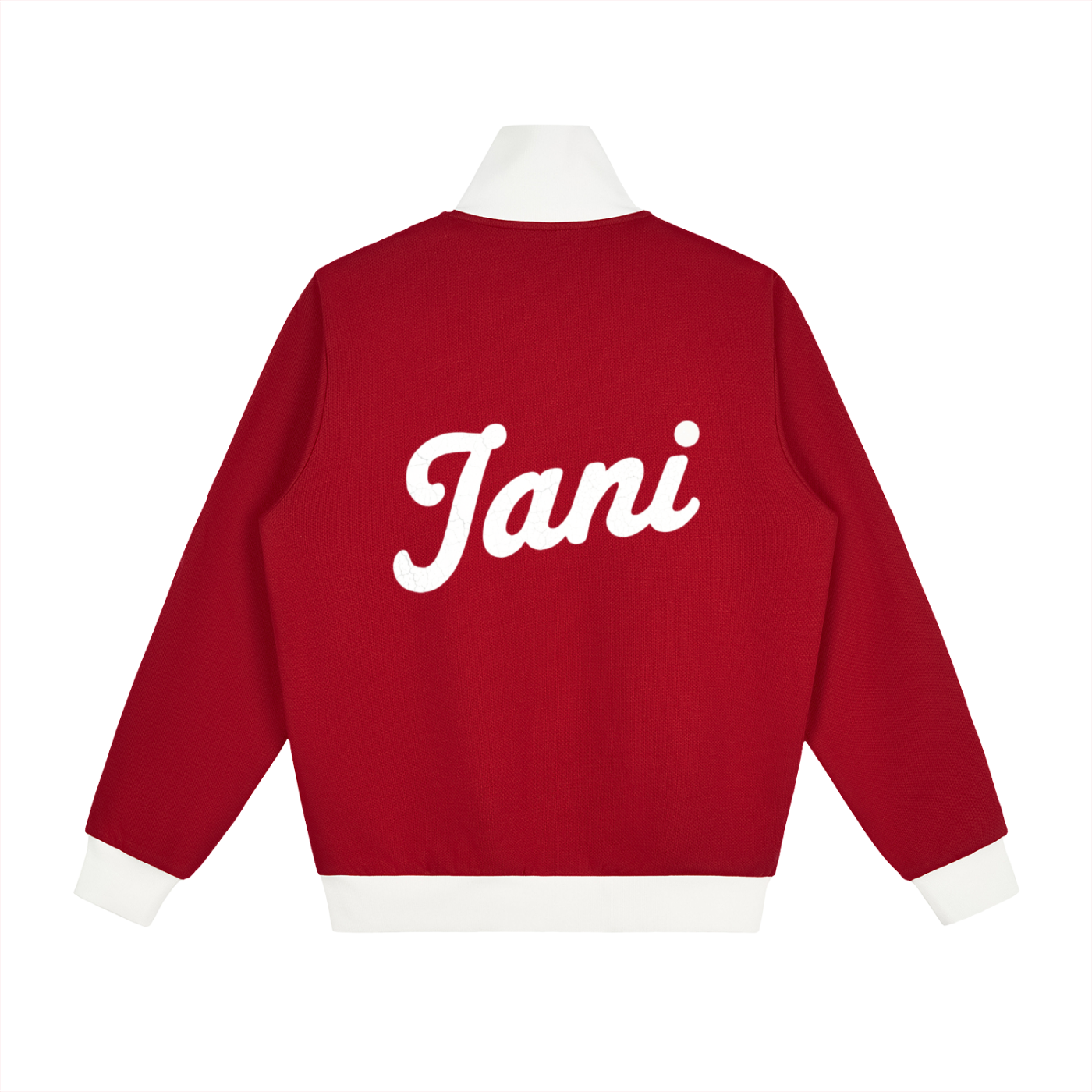 Contrast Side Stripe Fleece Track Jacket