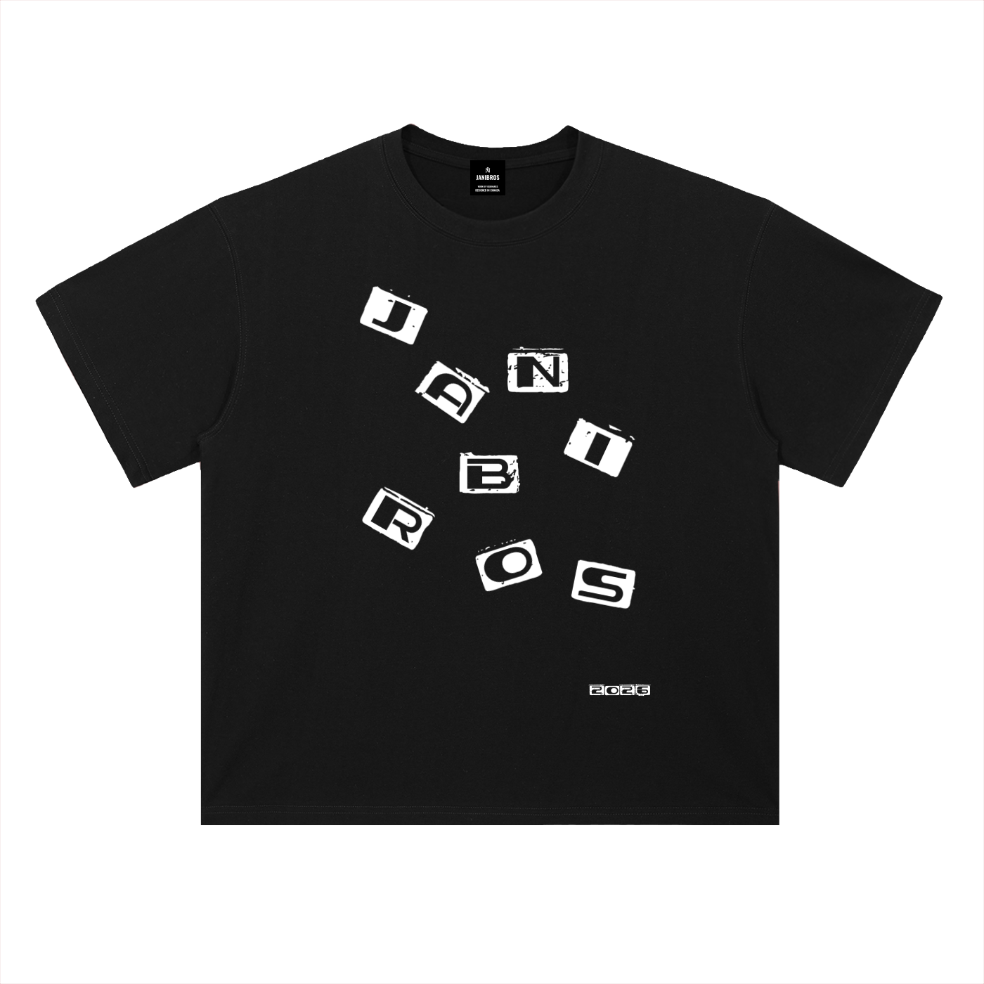 Heavyweight Drop Shoulder Cotton T-Shirt