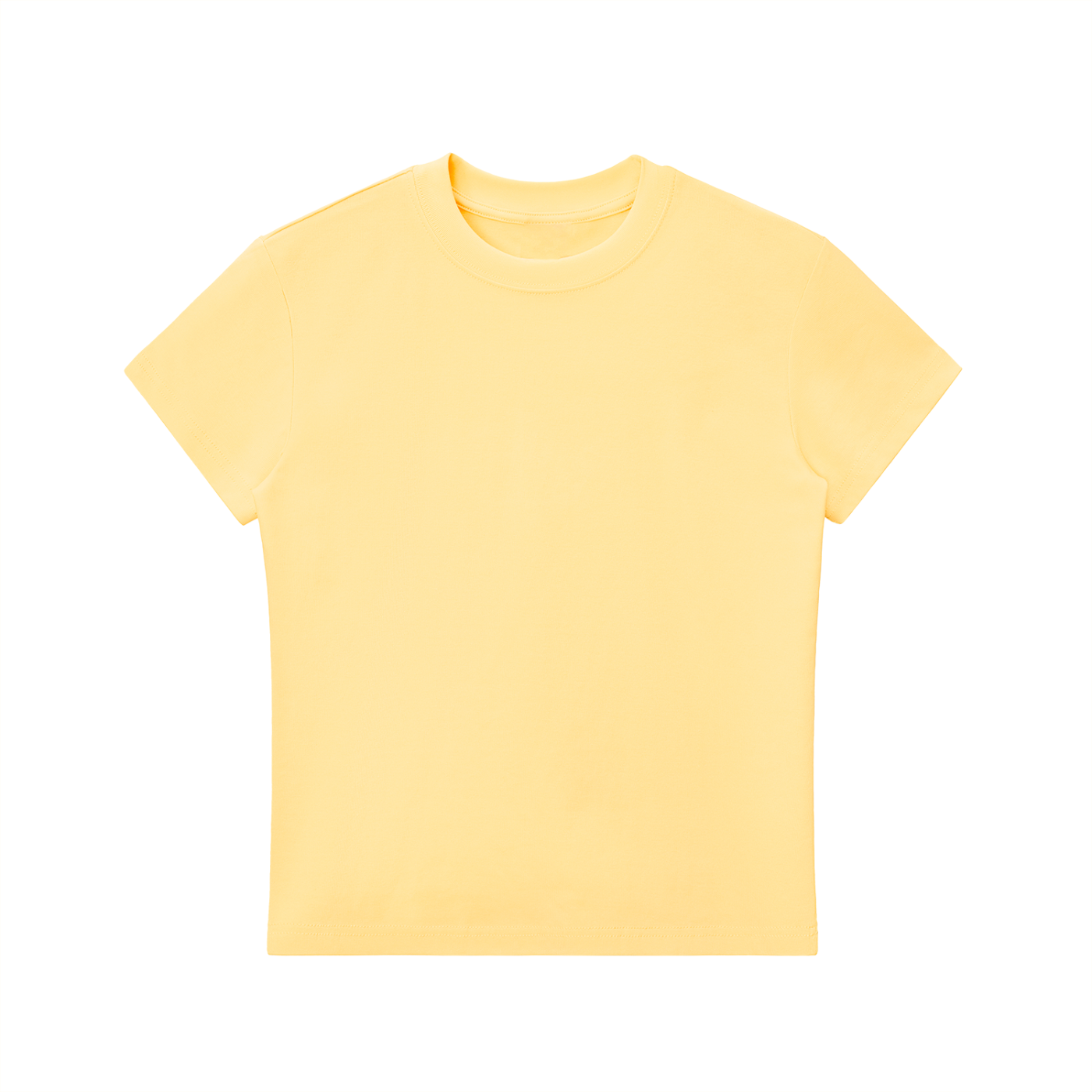 Essential Bodycon Crewneck T-Shirt