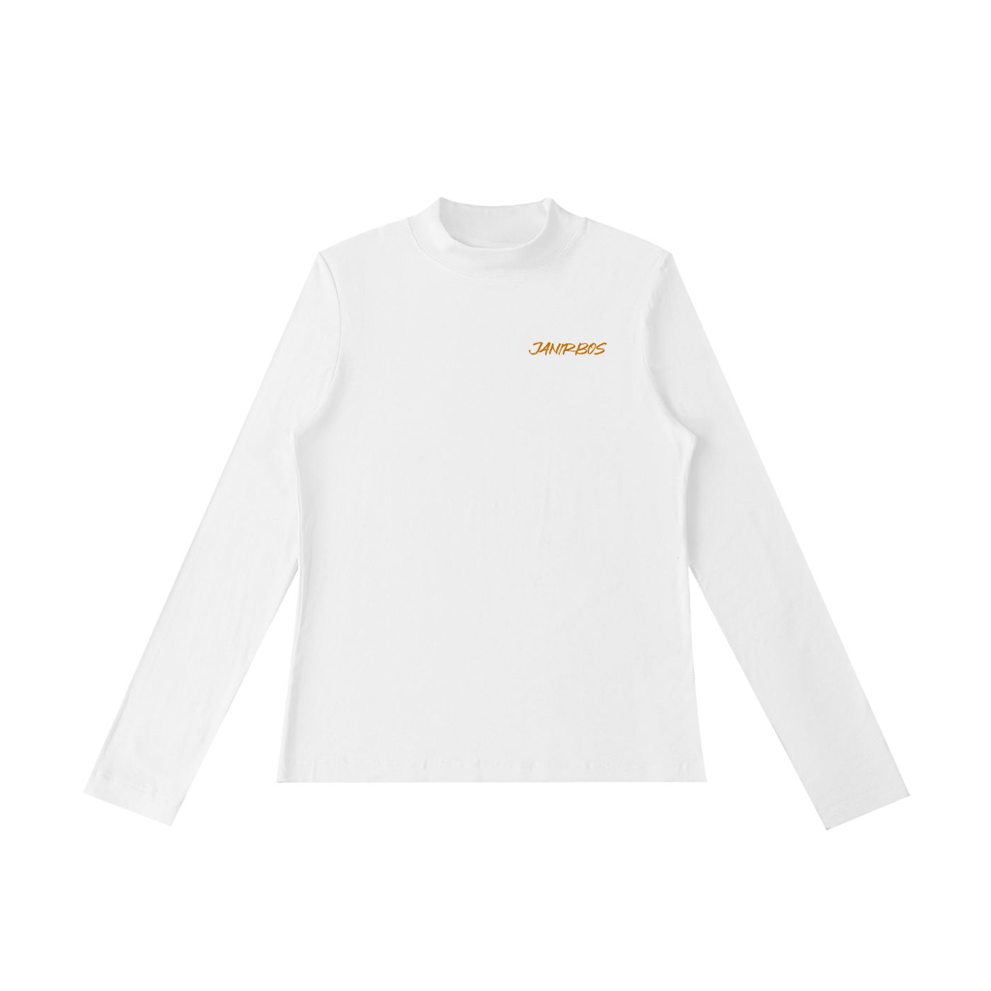 Essential Mock Neck Long Sleeve T-Shirt