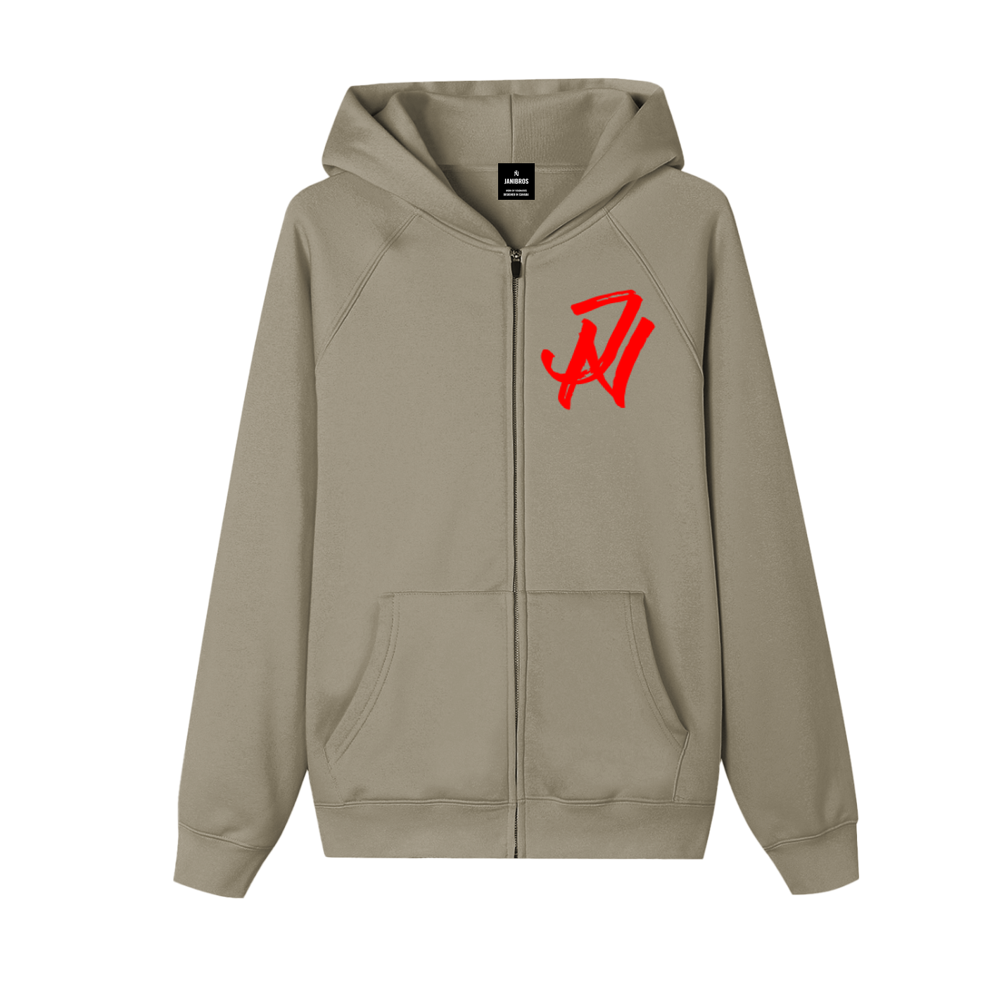 Essential Zip-up Fleece Hoodie