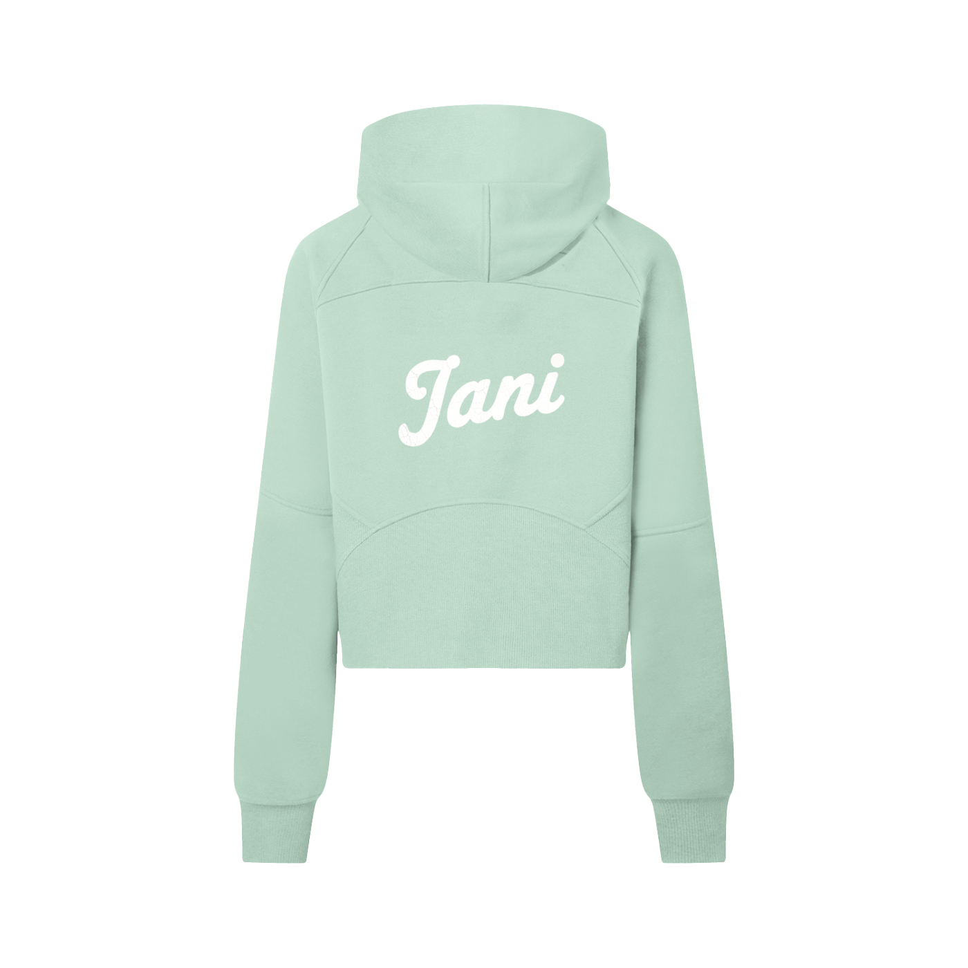 Cropped Half-Zip Hoodie