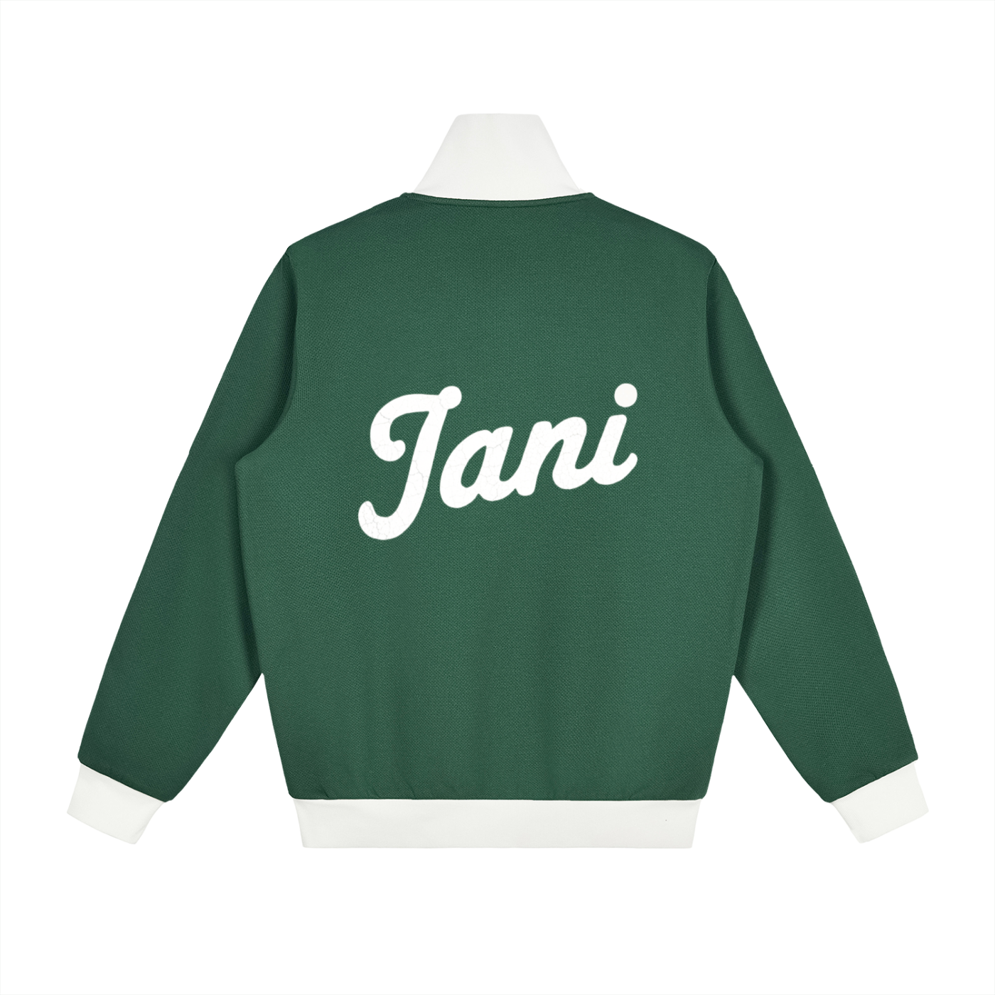 Contrast Side Stripe Fleece Track Jacket