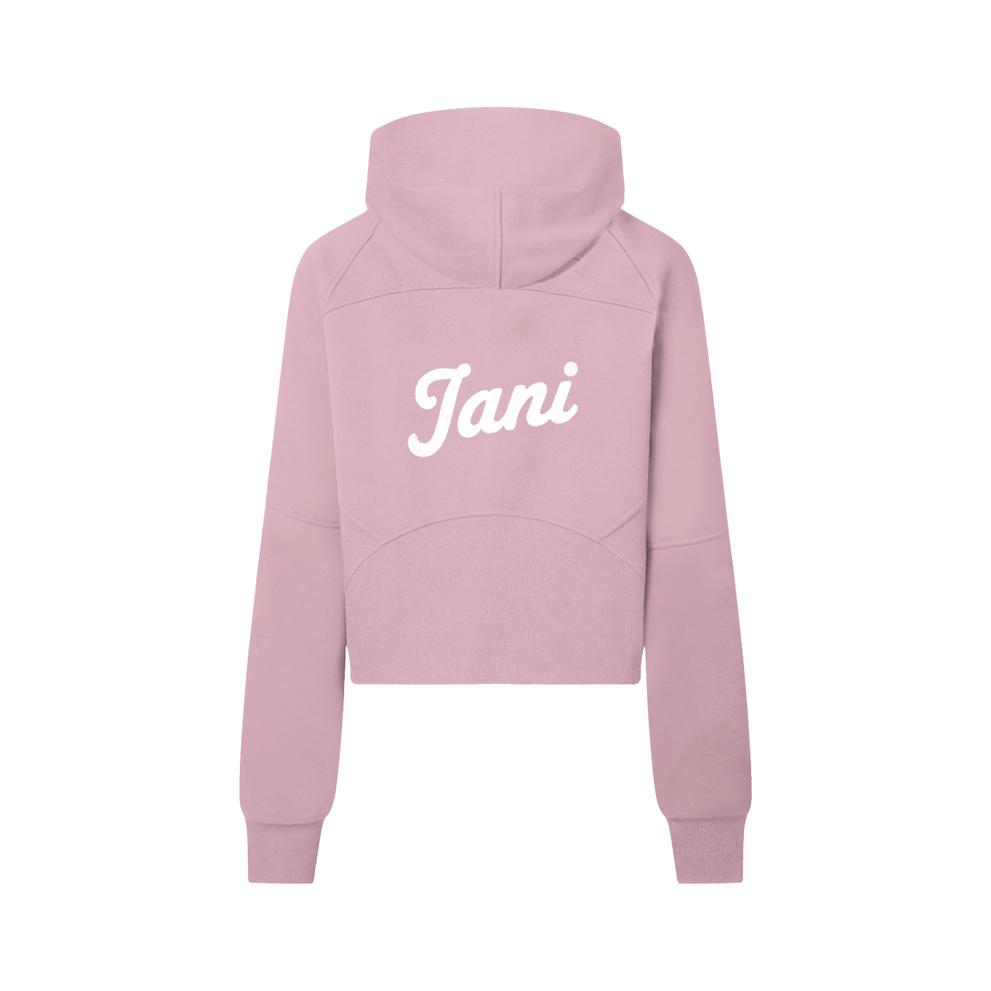 Cropped Half-Zip Hoodie