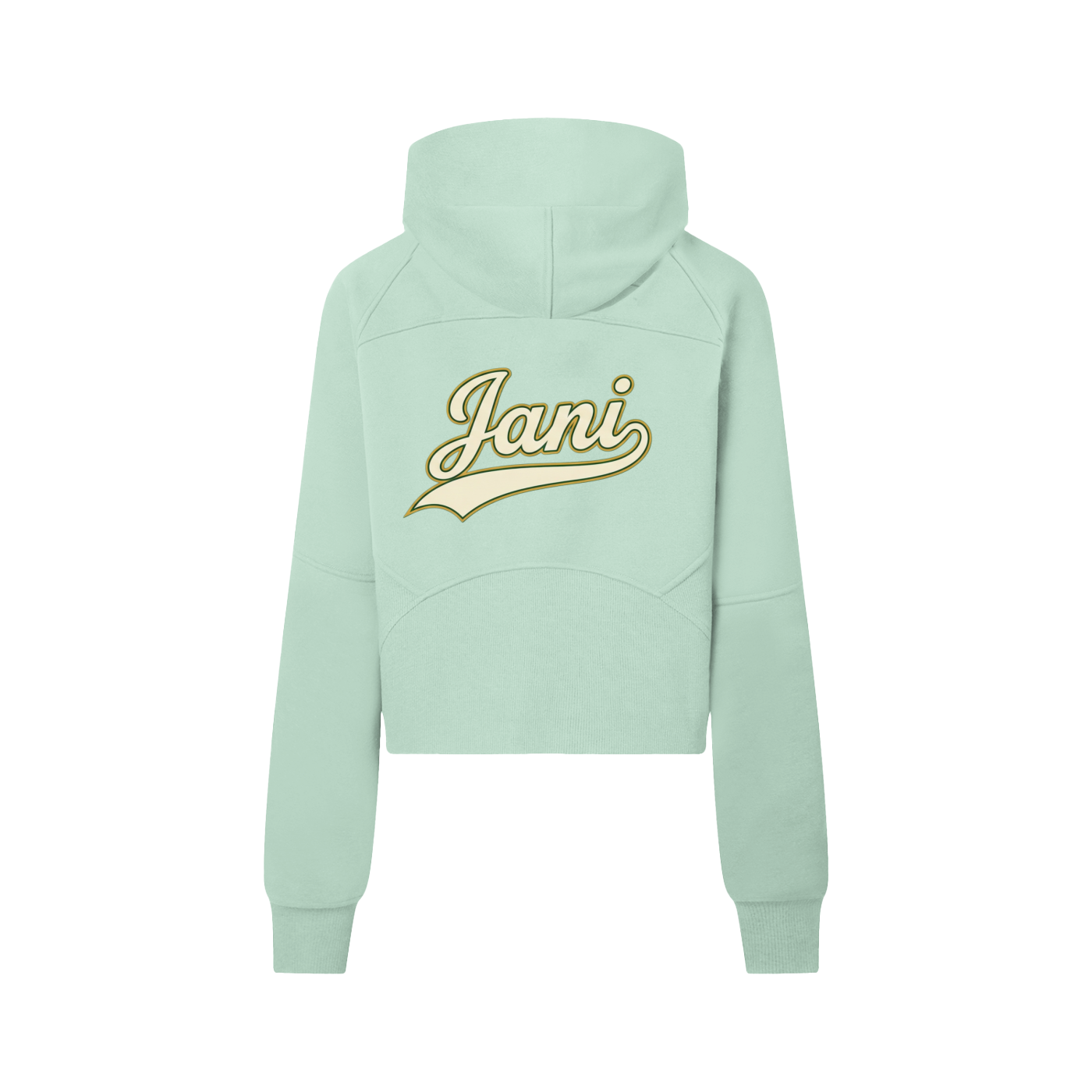 Cropped Half-Zip Hoodie